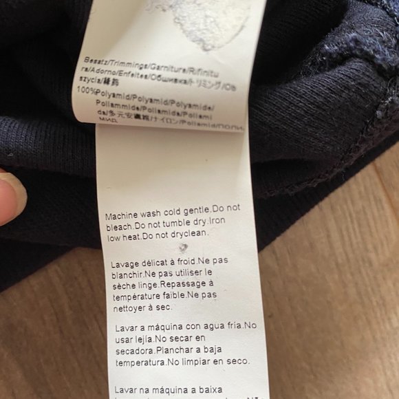 Hugo Boss Navy Cotton Knit Half-Zip Sweater - Picture 10 of 14